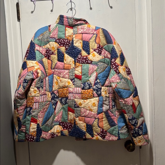 Sezane Multicolor Patchwork Jacket - Picture 11 of 16